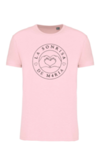 Camiseta rosa